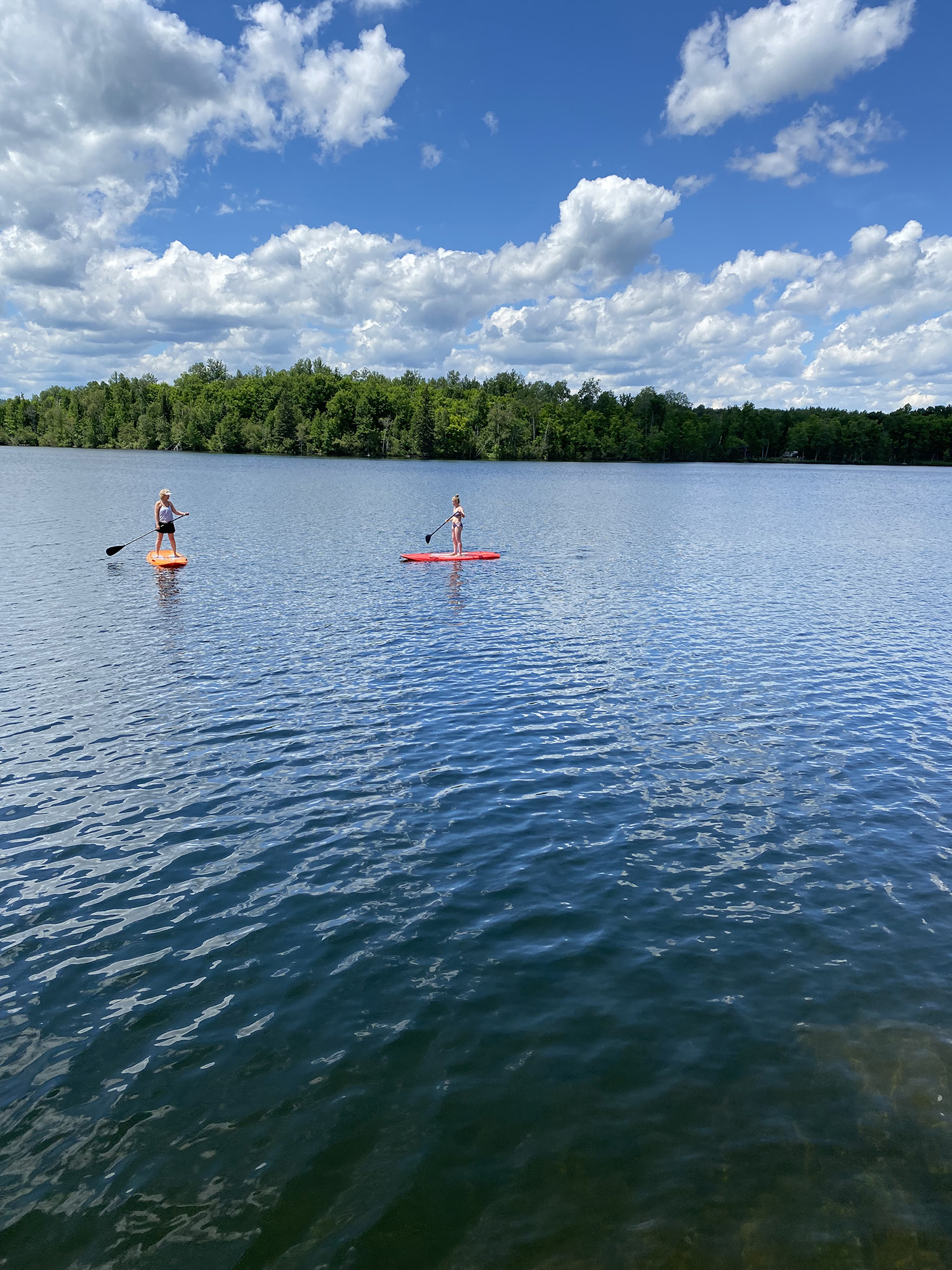 paddle board